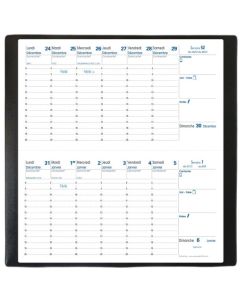 Agenda de poche 2025 - Bi-Planning - 88 x 170 mm QUO VADIS