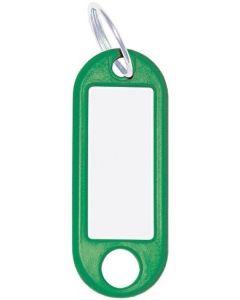 Lot de 10 Porte-clés - Vert : WEDO Visuel 