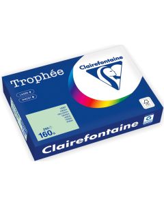 Ramette de papier Trophée de 250 feuilles A4 160g - Vert Clair : CLAIREFONTAINE Photo