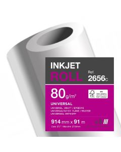 Papier pour Traceur jet d'encre - 914 mm x 91 m : CLAIREFONTAINE Visuel