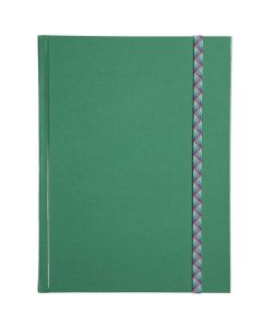 Carnet de Notes Pages lignées 22 x 17 cm - Vert LE DAUPHIN Iderama