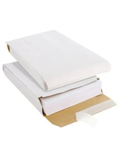 Lot de 10 Pochettes d'expédition matelassées - Blanc - 120 x 175 mm : MAIL MEDIA Visuel