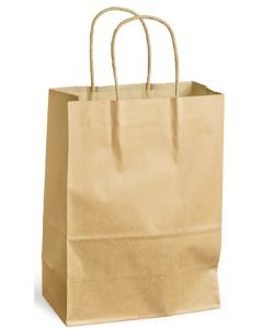 Sac en Papier Strong - 21,7 litres - Kraft Brun NATURE Star Lot de 250