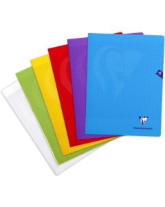 Cahier 24 x 32 cm - 96 pages - Petits Carreaux - Vert CLAIREFONTAINE Mimesys