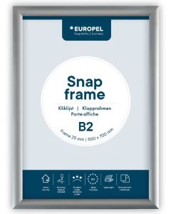 Cadre Porte affiche - B2 - Argent : EUROPEL image