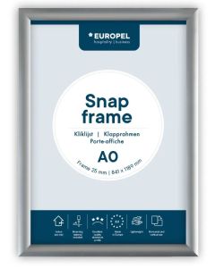 Cadre Porte affiche - A0 - Argent : EUROPEL image