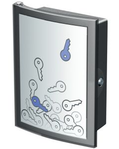 Armoire murale pour 63 clés - Gris foncé HAN