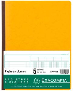 EXACOMPTA 4050E  Registre de 5 colonnes