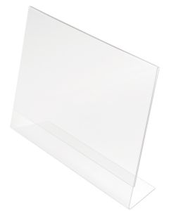 Porte-visuel incliné - A6 portrait DEFLECTO