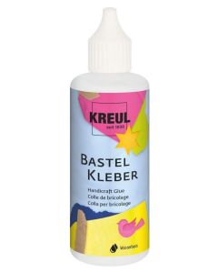 Colle à base d'eau - Pour bricolage - 80 ml : KREUL 