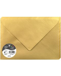 Enveloppes - C5 162 x 229 mm - Or POLLEN Lot de 20