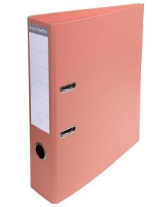 Classeur à levier en PVC - Dos de 50 mm - Saumon EXACOMPTA Modèle