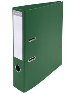 Classeur à levier en PVC - Dos de 70 mm - Vert foncé : EXACOMPTA Image