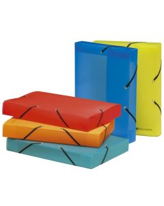 Boîte de classement PP Linicolor - Dos 40 mm - Assortiment : EXACOMPTA image