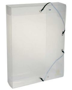 Boîte de classement PP Crystal - Dos 60 mm EXACOMPTA 5982E