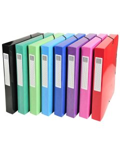 Boîte de classement Iderama - Dos 40 mm - Assortiment EXACOMPTA
