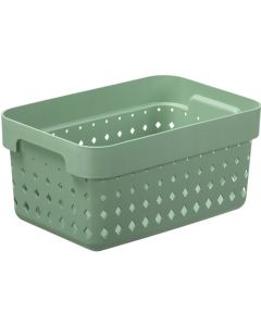 Bac de rangement pour Tiroir - 158 x 118 x 73 mm - Bleu NHG Seoul Organizer L