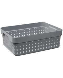 Bac de rangement pour Tiroir - 158 x 118 x 73 mm - Bleu NHG Seoul Organizer L