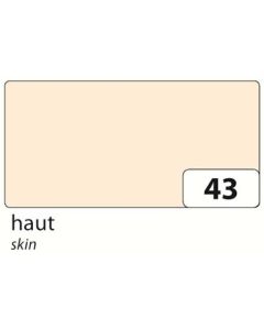 Carton de Bricolage 500 x 700 mm - Peau - 300 g/m² : FOLIA Visuel