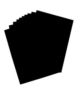 Carton pour affiche - 480 x 680 mm - Noir FOLIA photo