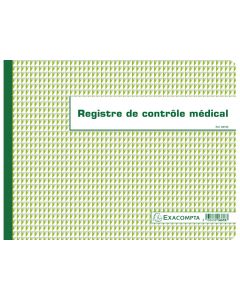 EXACOMPTA : Registre médical  6618E