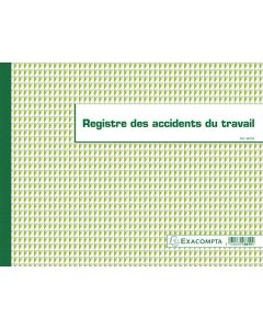 Registre accidents du travail EXACOMPTA 6619E