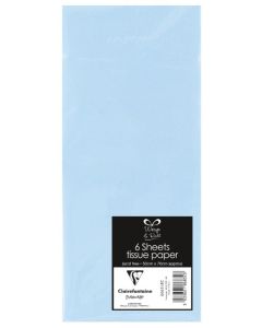 Papier de Soie - Blanc - 500 x 750 mm : CLAIREFONTAINE Lot de 480 Visuel