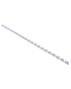 Lot de 100 baguettes de 21 anneaux - 6 mm - Blanc EXACOMPTA Image
