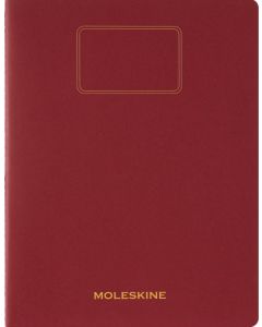 Carnet de Notes Uni - 217 x 280 mm - Couverture Carton Rouge Student MOLESKINE