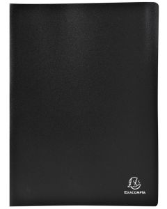 8561E Protège-documents de 120 vues - Noir EXACOMPTA