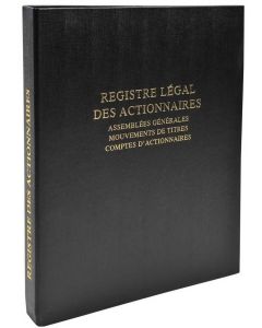 Registre Actionnaires Assemblées, Mouvements de Titres et Comptes individuels SAS et SA couverture image
