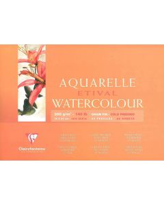 Bloc aquarelle - 300 x 400 mm - Lot de 2 : CLAIREFONTAINE Etival Watercolour image