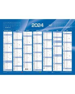 Calendrier de banque 2024 - 430 x 335 mm QUO VADIS