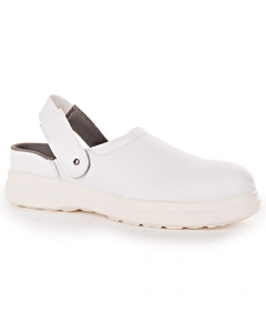 Chaussure de sécurité Clog Blanc - Taille 46 : HYGOSTAR Visuel