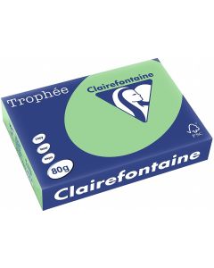 Ramette de papier Trophée de 500 feuilles A3 - Vert Nature : CLAIREFONTAINE Modèle