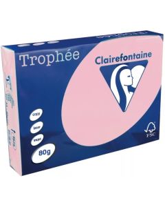Ramette de papier Trophée de 500 feuilles A4 - Rose : CLAIREFONTAINE Visuel