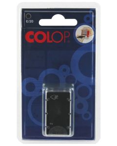 Cassette de rechange pour Tampon - Noir : COLOP E20 lot de 2 Visuel