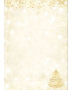 Papier à motif de Noël - Noël Gracieux - Lot de 100 feuilles SIGEL image
