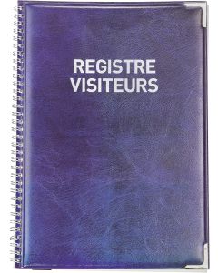Recharge de 100 Fiches pour Registre des Visites - Visitors Book 100 : DURABLE Visuel