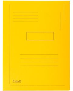 445009E EXACOMPTA  Forever chemises imprimées jaune