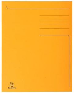Chemise imprimée à 3 rabats - 245 x 350 mm - Orange : EXACOMPTA Forever Visuel