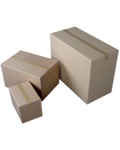 HAPPEL 287 : Lot de caisses américaines en carton ondulé - 390 x 350 x 340 mm