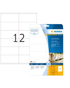 HERMA etiquettes blanches résistantes aux intempéries 105 x 48 mm 10908