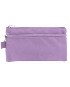 Trousse plate pour stylos - Violet pastel KANGARO 