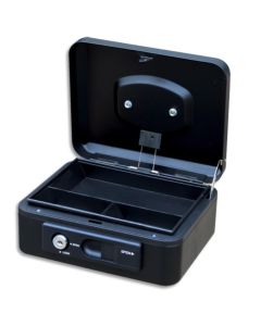 Caissette à Monnaie - Noir - 200 x 160 x 90 mm : PAVO Deluxe