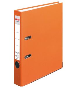 Photo Classeur à levier - Dos 50 mm - Orange : HERLITZ Max File Protect 10557015