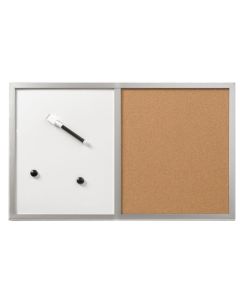 Photo Tableau mixte blanc magnétique et liège - 600 x 400 mm : HERLITZ 10685394 