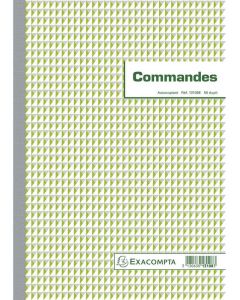 Bon de COMMANDE - Carnet autocopiant Dupli A4 : EXACOMPTA 13108E Image couverture