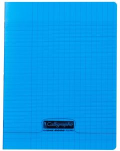 Photo Cahier Séyès 96 pages - 170 x 220 mm - Bleu CALLIGRAPHE Polypro