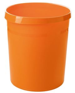 Photo Corbeille à papier 18 litres Orange : HAN Grip 18190-51